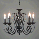 Industrial Black Wrought Iron Pendant Lights by Lavishway | Pendant Lighting-50419