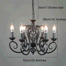Industrial Black Wrought Iron Pendant Lights by Lavishway | Pendant Lighting-50426