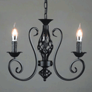 Industrial Black Wrought Iron Pendant Lights by Lavishway | Pendant Lighting-50418