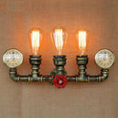 Industrial Iron Waterpipe Steampunk Wall Lamp by Lavishway | Industrial Lighting-50444