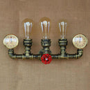 Industrial Iron Waterpipe Steampunk Wall Lamp by Lavishway | Industrial Lighting-50447