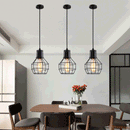 Industrial Black Wire Cage Pendant Light by Lavishway | Pendant Lighting-50311