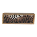 Isabelle 1 Drawer Animal Print Bedside Table by Lavishway | Bedside Tables-51871