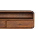 Isabelle 2 Drawer Wall Mounted Console Table by Lavishway | Hallway Console Table-51881