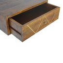 Isabelle Mango Wood Bedside Table by Lavishway | Bedside Tables-51829