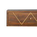 Isabelle Mango Wood Bedside Table by Lavishway | Bedside Tables-51830