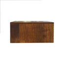 Isabelle Gold Chevron Bedside Table by Lavishway | Bedside Tables-51798