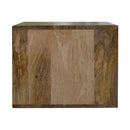 Isabelle Wall Leopard Print Bedside Table by Lavishway | Bedside Tables-51896