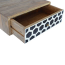 Isabelle Wall Mounted Bedside Table by Lavishway | Bedside Tables-51859