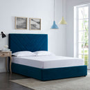 Islington Velvet King Size Bed by Lavishway | Velvet Bed-35578