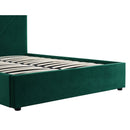 Islington Velvet King Size Bed by Lavishway | Velvet Bed-35583