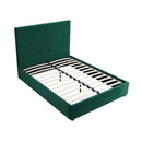 Islington Velvet High Headboard Double Bed by Lavishway | Velvet Bed-35660