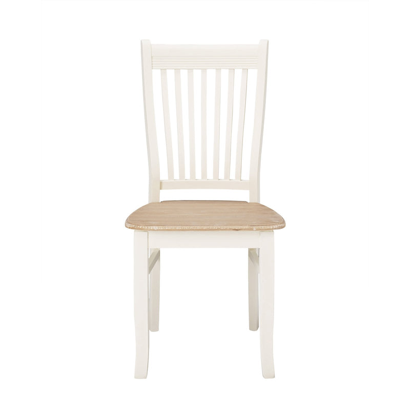 Juliette Cream Painted Dining Chair Set of 2 by Lavishway | Dining Chairs-33672