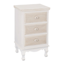 Juliette 3 Drawers Bedside Cabinet by Lavishway | Bedside Tables-49755