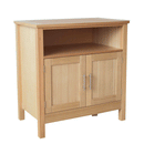 Oakridge Oak Finish 2 Doors TV Unit by Lavishway | TV Units Cabinets-49754