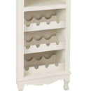 Juliette Cream 1 Drawer Drinks Cabinet by Lavishway | Wine Racks-30959