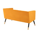 Jackson Upholstered Velvet Sofa by Lavishway | Velvet Sofa-25149