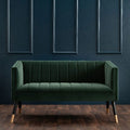 Jackson Upholstered Velvet Sofa by Lavishway | Velvet Sofa-25146