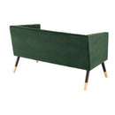 Jackson Upholstered Velvet Sofa by Lavishway | Velvet Sofa-25144