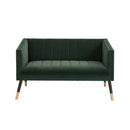 Jackson Upholstered Velvet Sofa by Lavishway | Velvet Sofa-25142