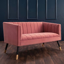 Jackson Upholstered Velvet Sofa by Lavishway | Velvet Sofa-25138