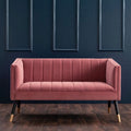 Jackson Upholstered Velvet Sofa by Lavishway | Velvet Sofa-25158
