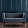 Jackson Upholstered Velvet Sofa by Lavishway | Velvet Sofa-25156