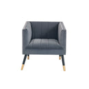 Jackson Velvet Tub Chair With Wooden Legs by Lavishway | Velvet Sofa-25104