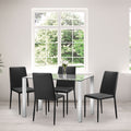 Jazz Faux Leather Stacking Dining Chair by Lavishway | Dining Chairs-20134