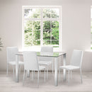 Jazz Faux Leather Stacking Dining Chair by Lavishway | Dining Chairs-20133