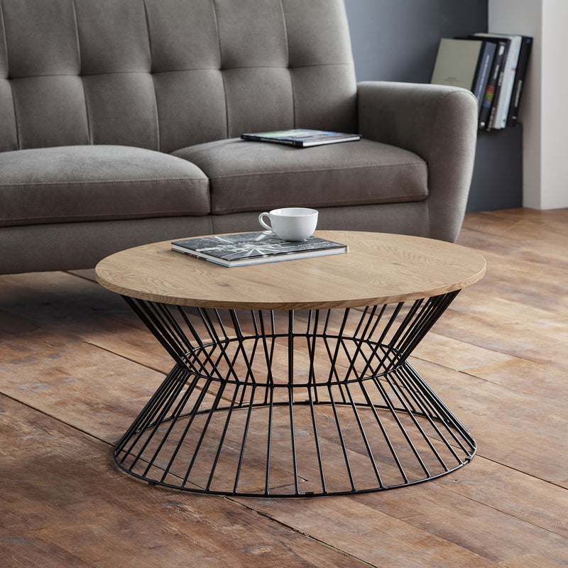 Jersey Round Wire Coffee Table by Lavishway | Coffee Tables-20128