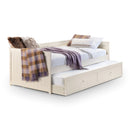 Jessica Stone White Daybed & Underbed Trundle by Lavishway | Wooden Beds-20113