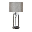 Johanson Grey & Silver Table Lamp by Lavishway | Table Lamps-25037