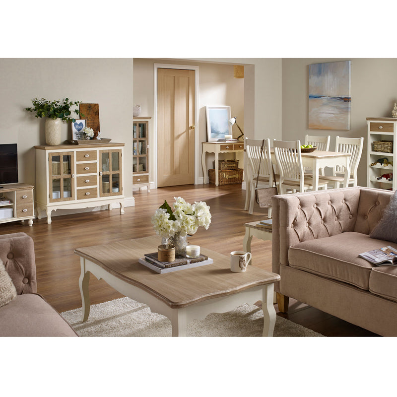 Juliette 2 Drawers Console Table by Lavishway | Hallway Console Table-34844