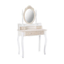 Juliette Wooden Dressing Table Mirror by Lavishway | Table Mirrors-28497