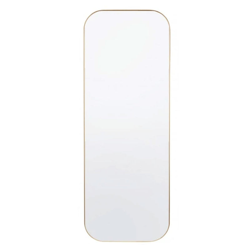 Juno Free Standing Rounded Corners Mirror by Lavishway | Floor Mirrors-23182