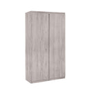 Jupiter 2 Doors Wooden Wardrobe by Lavishway | Wardrobe-20102