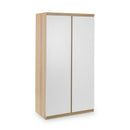 Jupiter 2 Doors Wooden Wardrobe by Lavishway | Wardrobe-20101