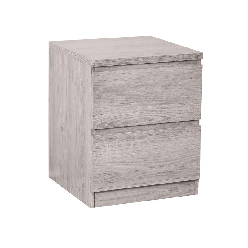 Jupiter 2 Drawers Bedside Table by Lavishway | Bedside Tables-20084