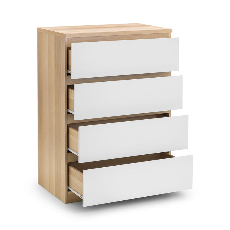 Jupiter 4 Drawers Wooden Chest by Lavishway | Chest Of Drawers-20069