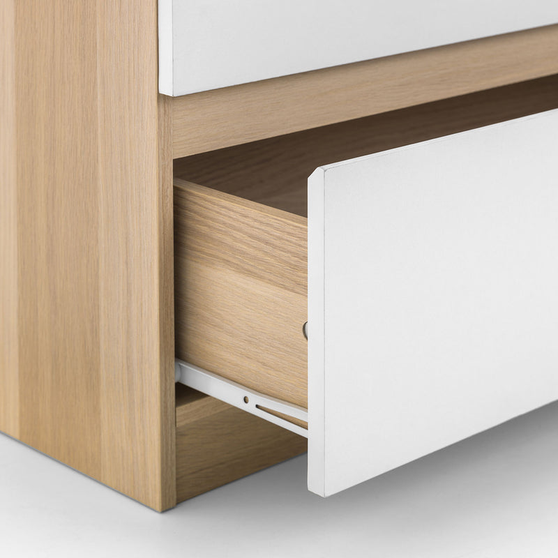 Jupiter 4 Drawers Wooden Chest by Lavishway | Chest Of Drawers-20073