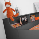 Jupiter 3 Step Ladder Mid Sleeper Bed by Lavishway | Wooden Beds-20054