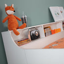 Jupiter 3 Step Ladder Mid Sleeper Bed by Lavishway | Wooden Beds-20056