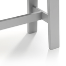 Kobe Rectangular Grey Wooden Bench by Lavishway | Dining Benches-61969