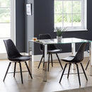 Kari Coeval Padded Seat Dining Chair by Lavishway | Dining Chairs-20025