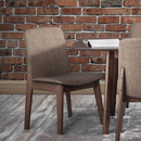 Kensington Solid Walnut Wood Dining Chair by Lavishway | Dining Chairs-61985