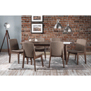 Kensington Solid Walnut Wood Dining Chair by Lavishway | Dining Chairs-61988