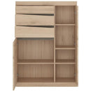 Kensington Grained Oak Finish Cabinet by Lavishway | Cupboards-45246