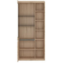 Kensington Oak Tall Wide Cabinet by Lavishway | Display Cabinets-45292