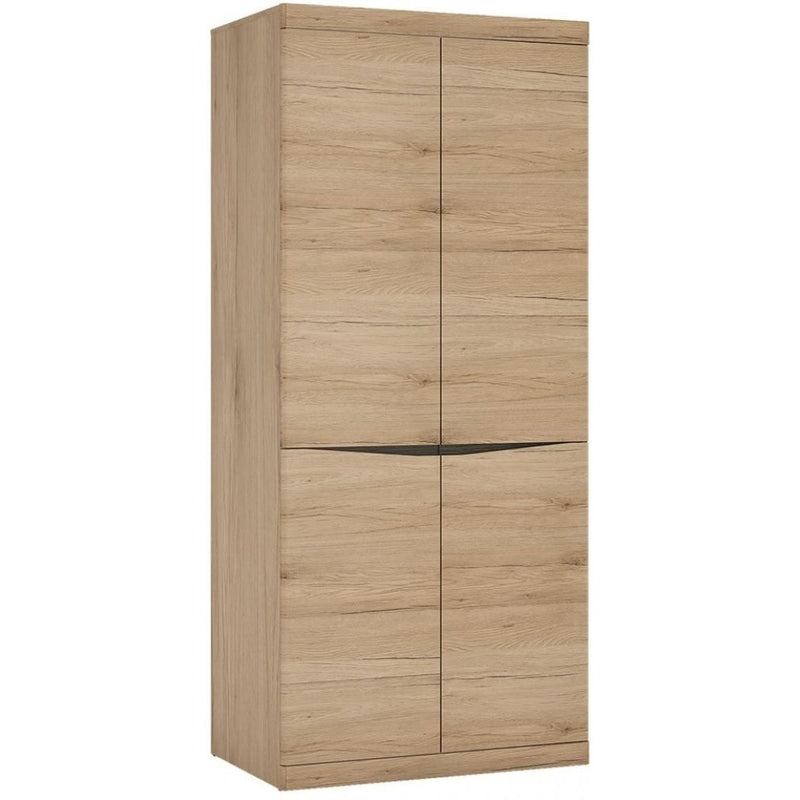 Kensington Oak Tall Wide Cupboard by Lavishway | Cupboards-45277